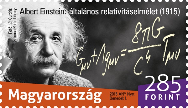 100 éve ismertette Albert Einstein az általános relativitáselméletet